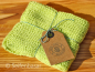 Preview: Knitted dish sponge / washcloth